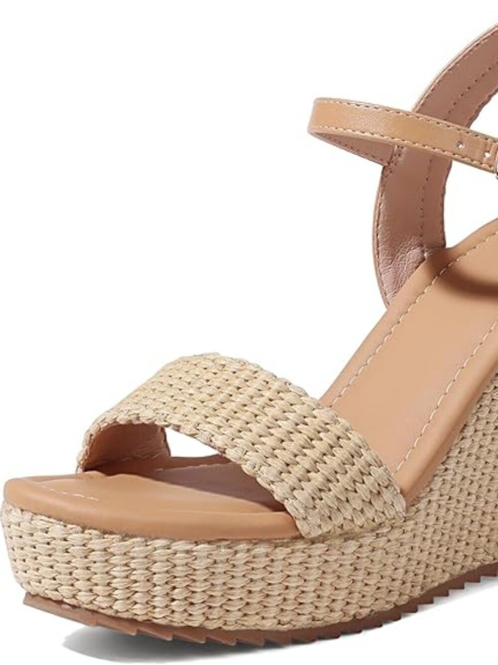Women's Espadrille Wedge Sandals: Ankle Strap Platform Open Toe Wedges - Stylish
